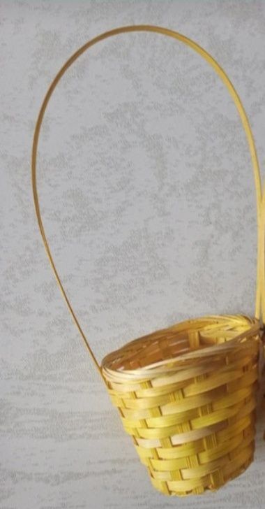 Nowy bez metki bambusowy koszyczek
