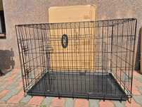 Duża Klatka metalowa Kojec dla psa 107x69x76