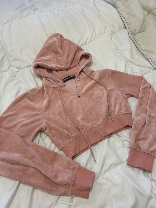 Велюрова кофта PLT