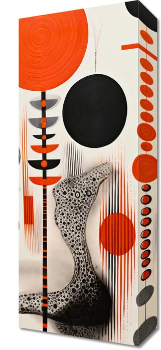 Obraz 20x50cm Kontrastowy Kosmos