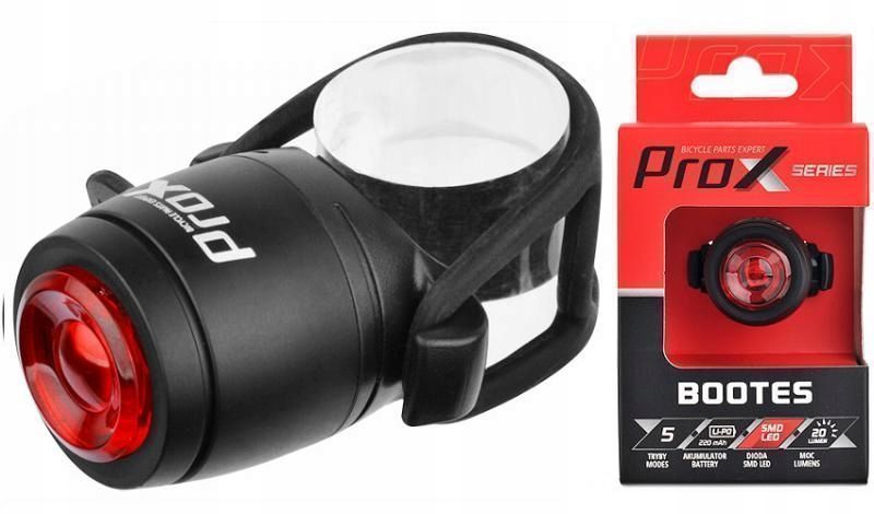 Lampka Rowerowa Tylna Prox Bootes Smd Led 20Lm Usb