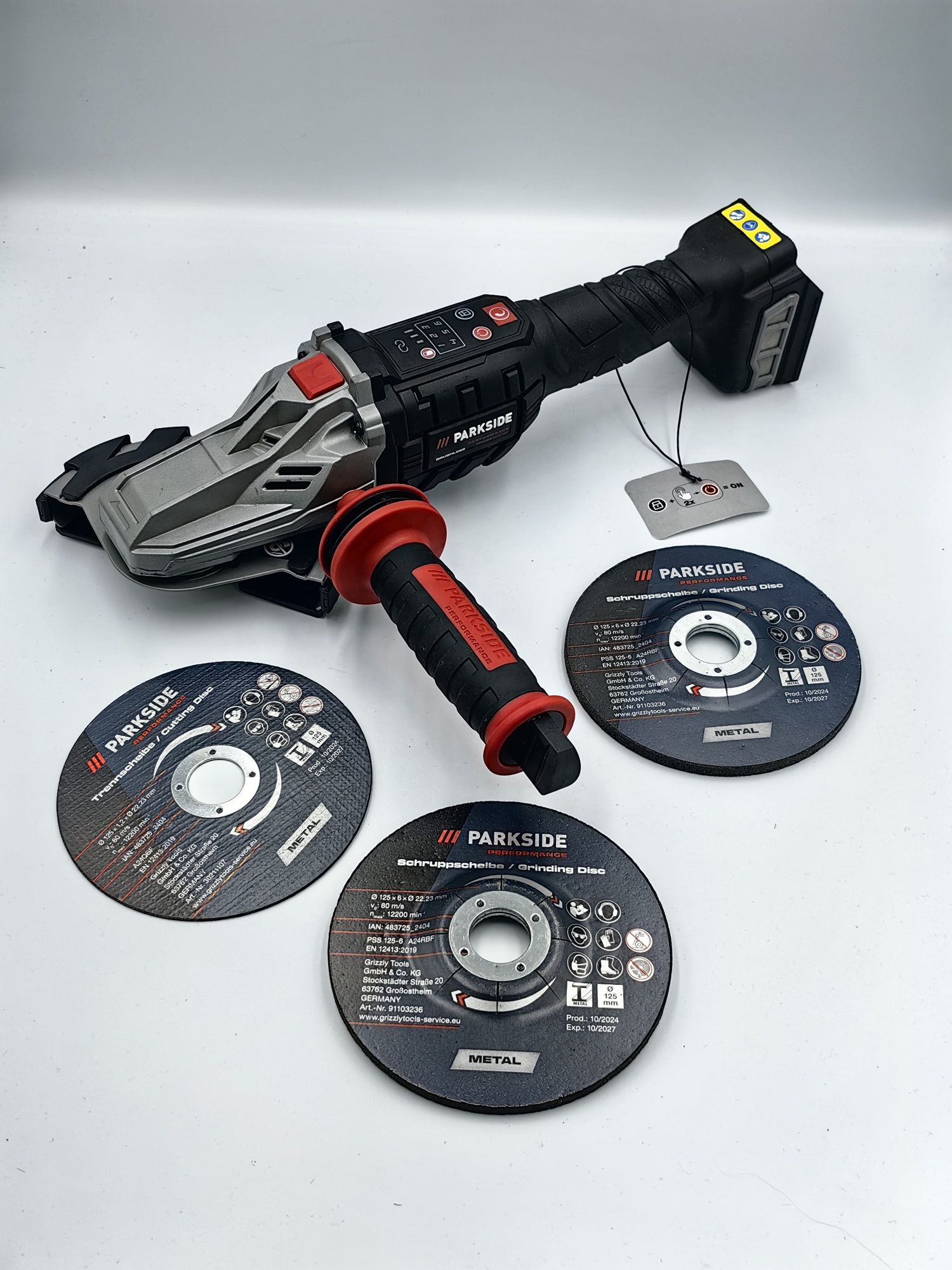 Parkside Performance® Ppwsfa 20V B3, akumlatorowa mocna, płaska glowic