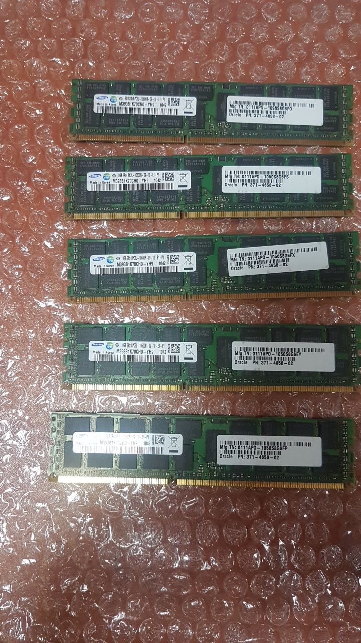 Serwerowa pamięć RAM Samsung ddr3 8GB 4szt