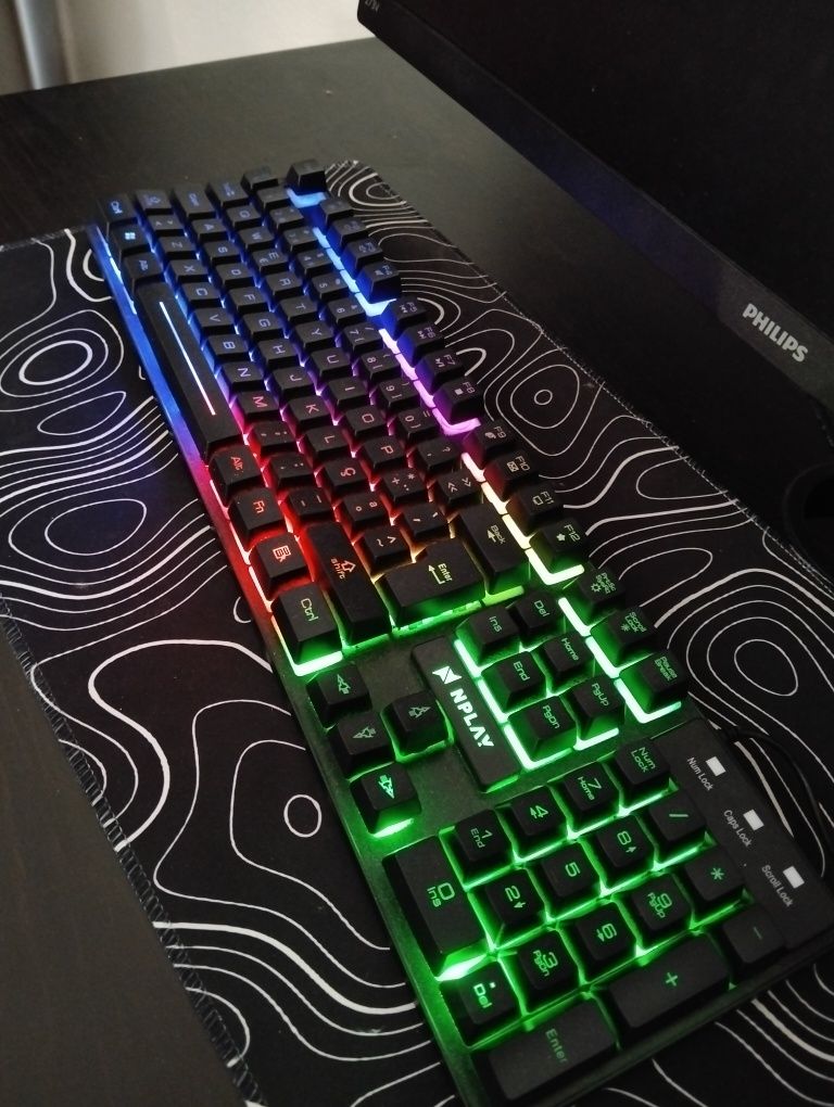 Teclado gamer anti-ghosting