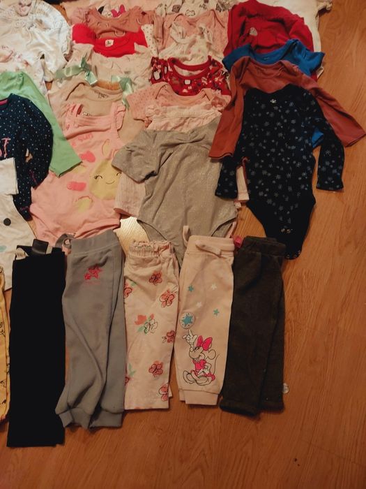 Mega duży zestaw ubranek dla dziewczynki
