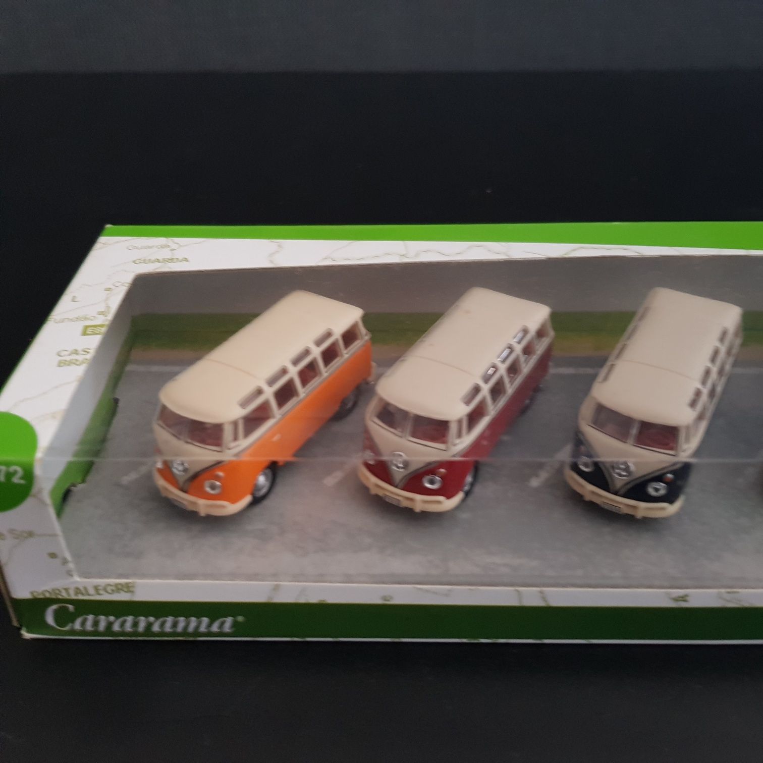 Conjunto de miniaturas VW Fourgon.