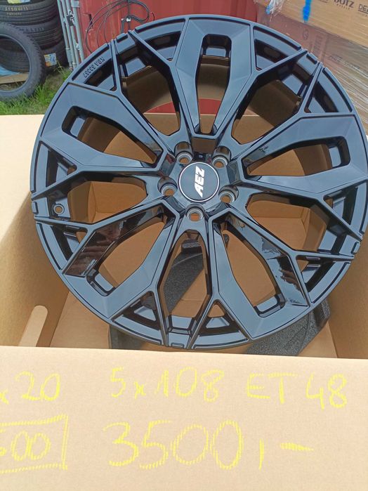Nowe felgi aluminiowe AEZ 9jx20 et48 5x108 Ford Volvo Jaguar Peugeot