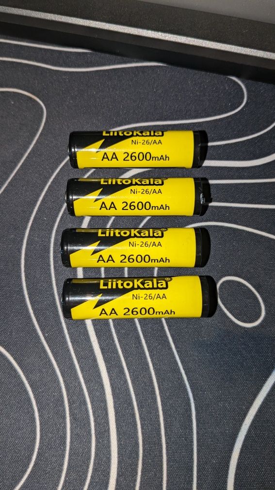 Аккумуляторы AA LitoKala 2600mAh 14500 NiMh