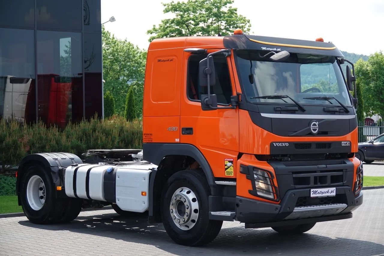 Volvo FMX 430 / HYDRAULIKA / NISKA KABINA / ALUFELGI / EURO 6 / SPROWADZONY