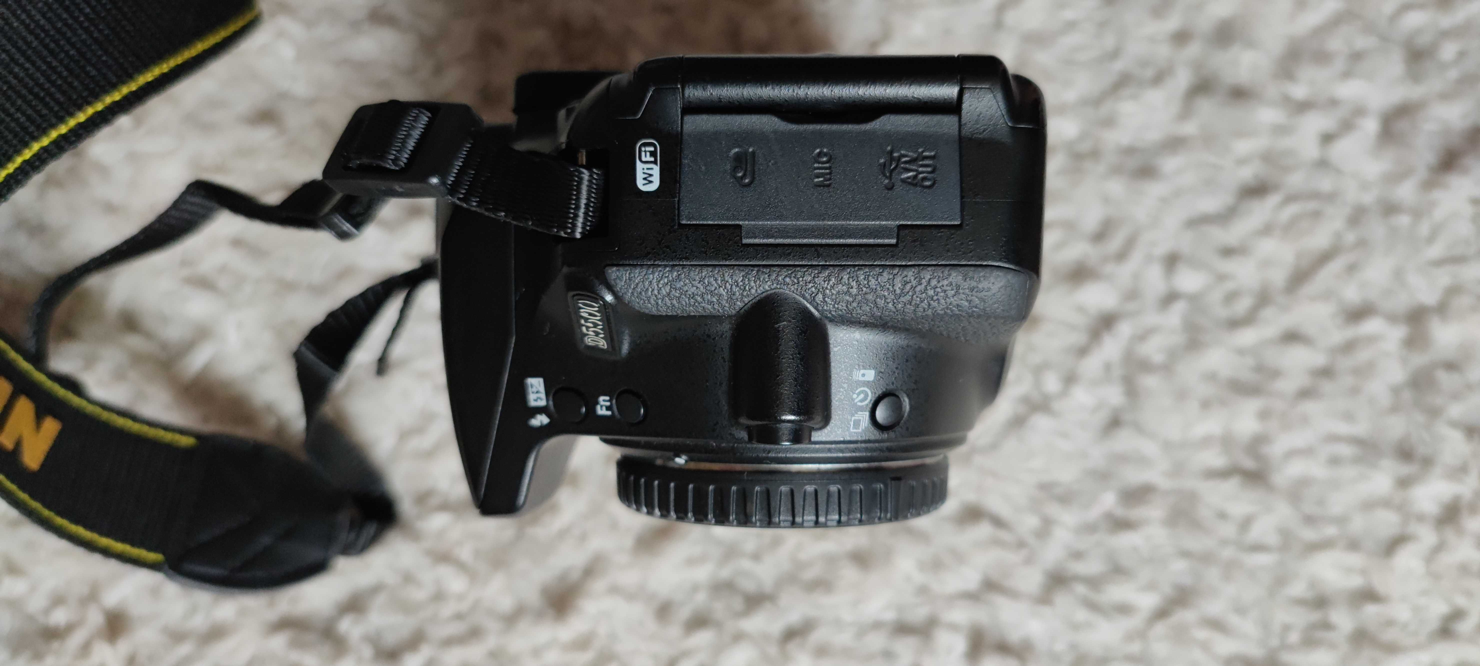 Nikon D5500 body, пробіг 22 тис.