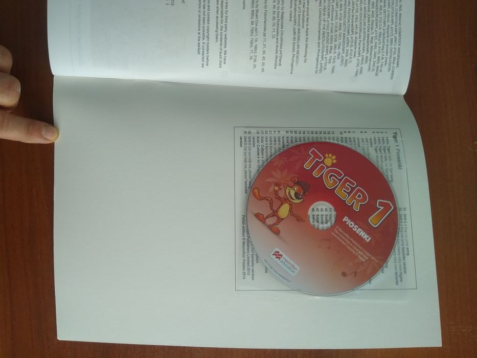 Tiger 1 podręcznik plus CD