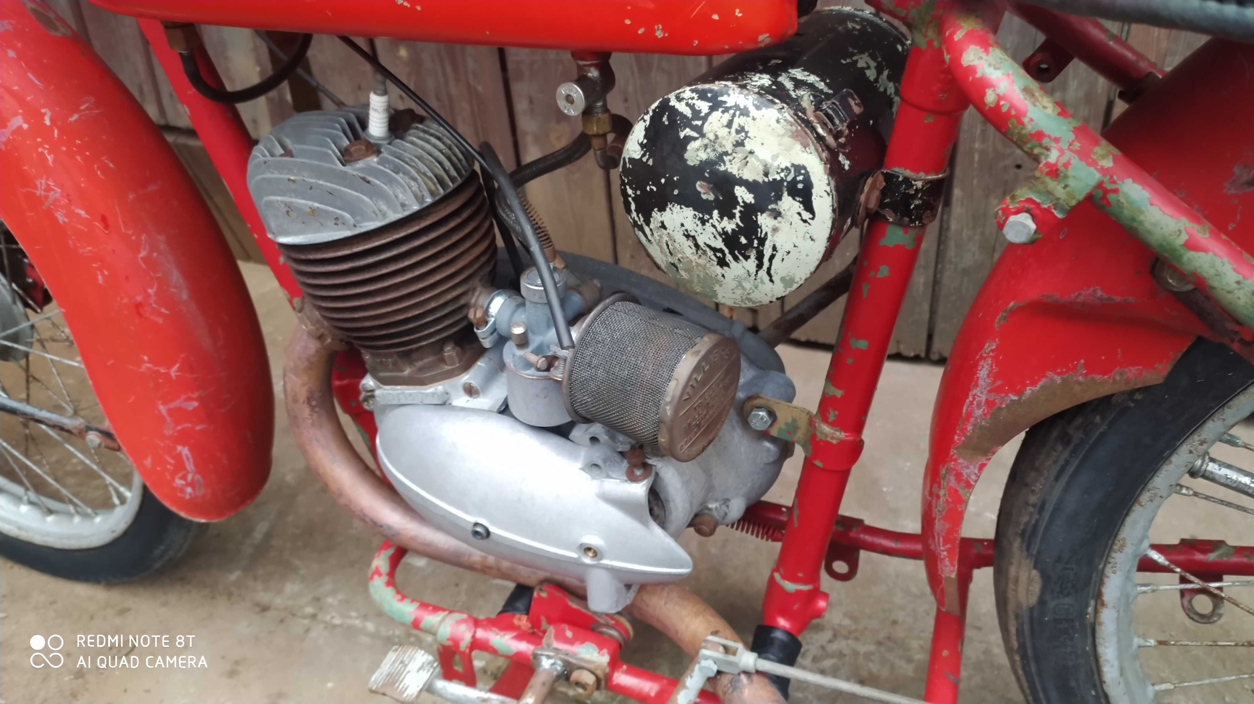 EXCELSIOR zabytkowy  motocykl 1957  silnik Vilersa  nie Junak awo bmw