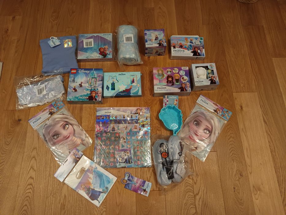 Mega zestaw prezentowy Elsa nowe zabawki Frozen święta LEGO
