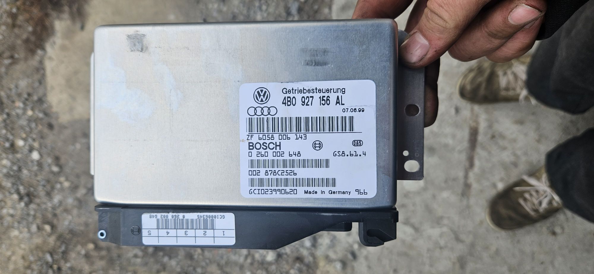 Sterownik automatyczniej skrzyni biegów audi A6 C5 tiptronik 2.4 v6