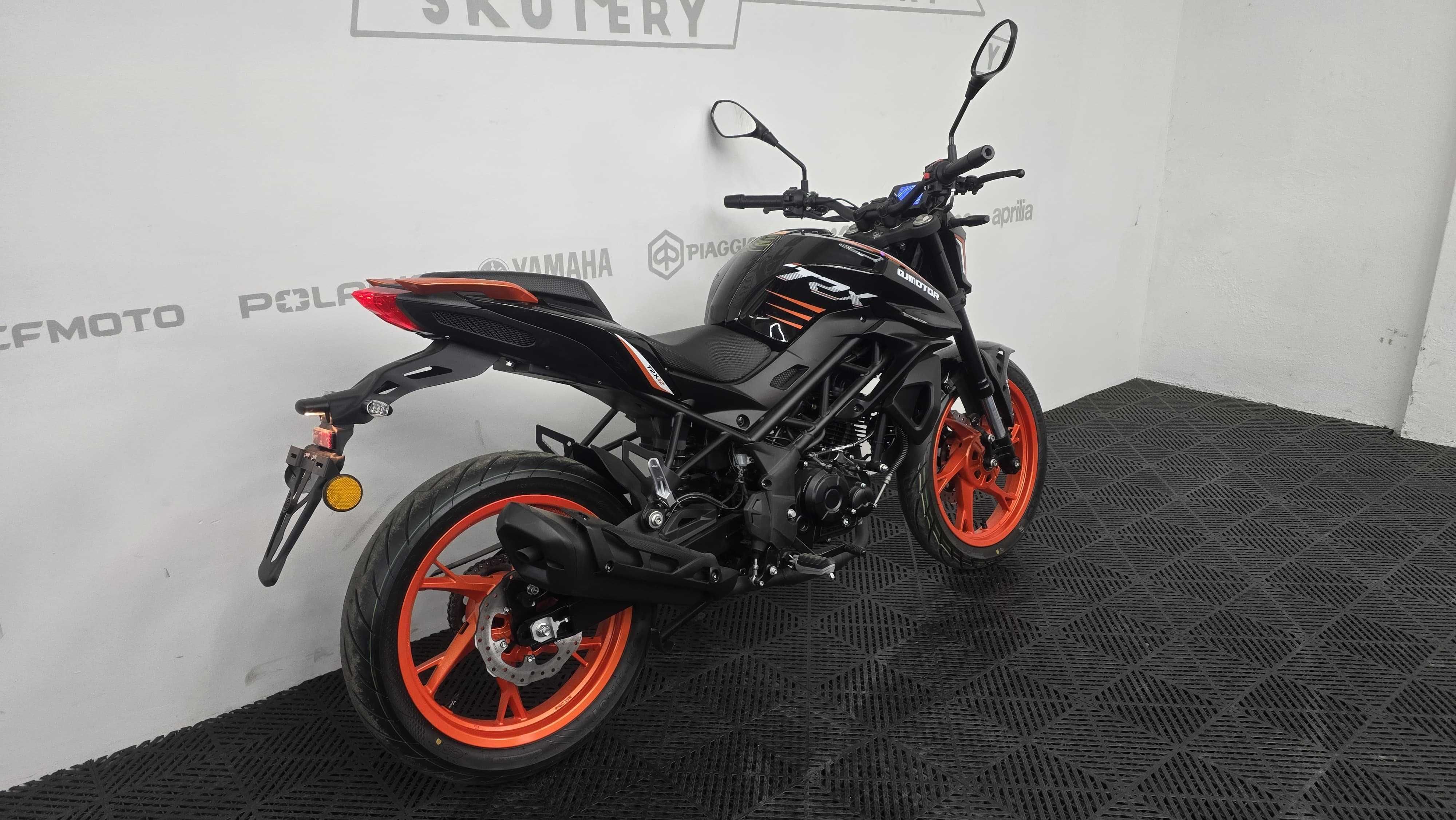 NOWY QJ MOTOR TRX 125 cm3 kat. A1 GWARANCJA FVAT23% transport RATY