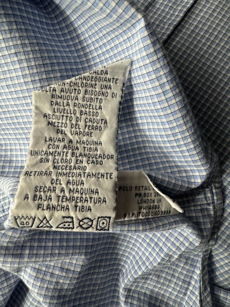 Polo Ralph Lauren bawełniana koszula w kratkę XXL