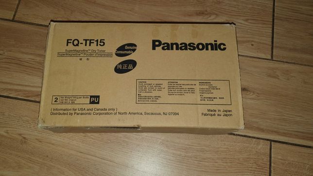 Toner Panasonic FQ-TF15  1 sztuka plus akcesoria - możliwa wysyłka