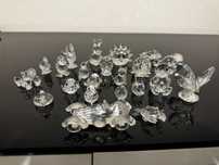 Swarovski Coleção de 25 animais de Cristal