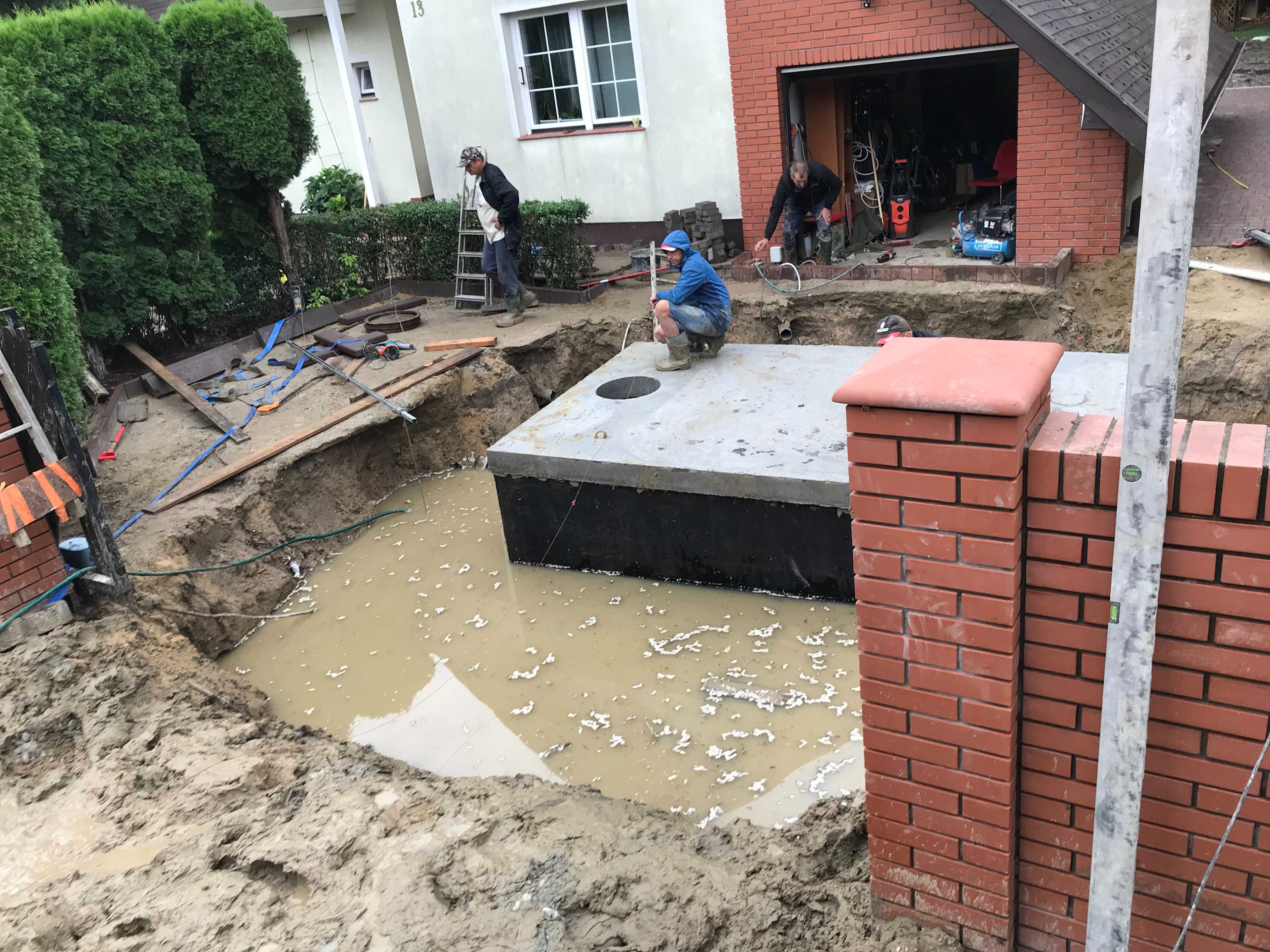 Szambo betonowe Z WYKOPEM WYKOP Kołbiel, Otwock, Wołomin Zielonka 10m3