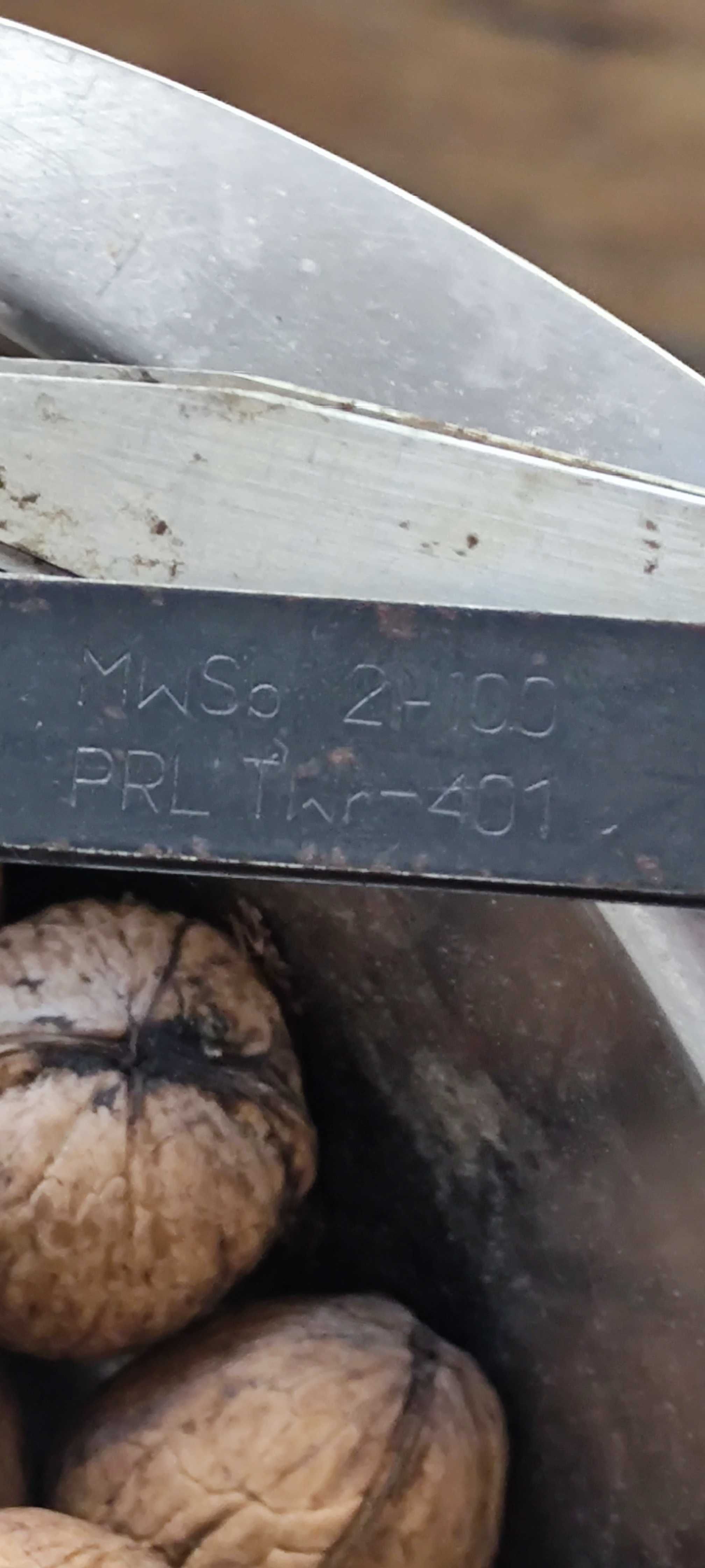 Szczelinomierz z okresu PRL
