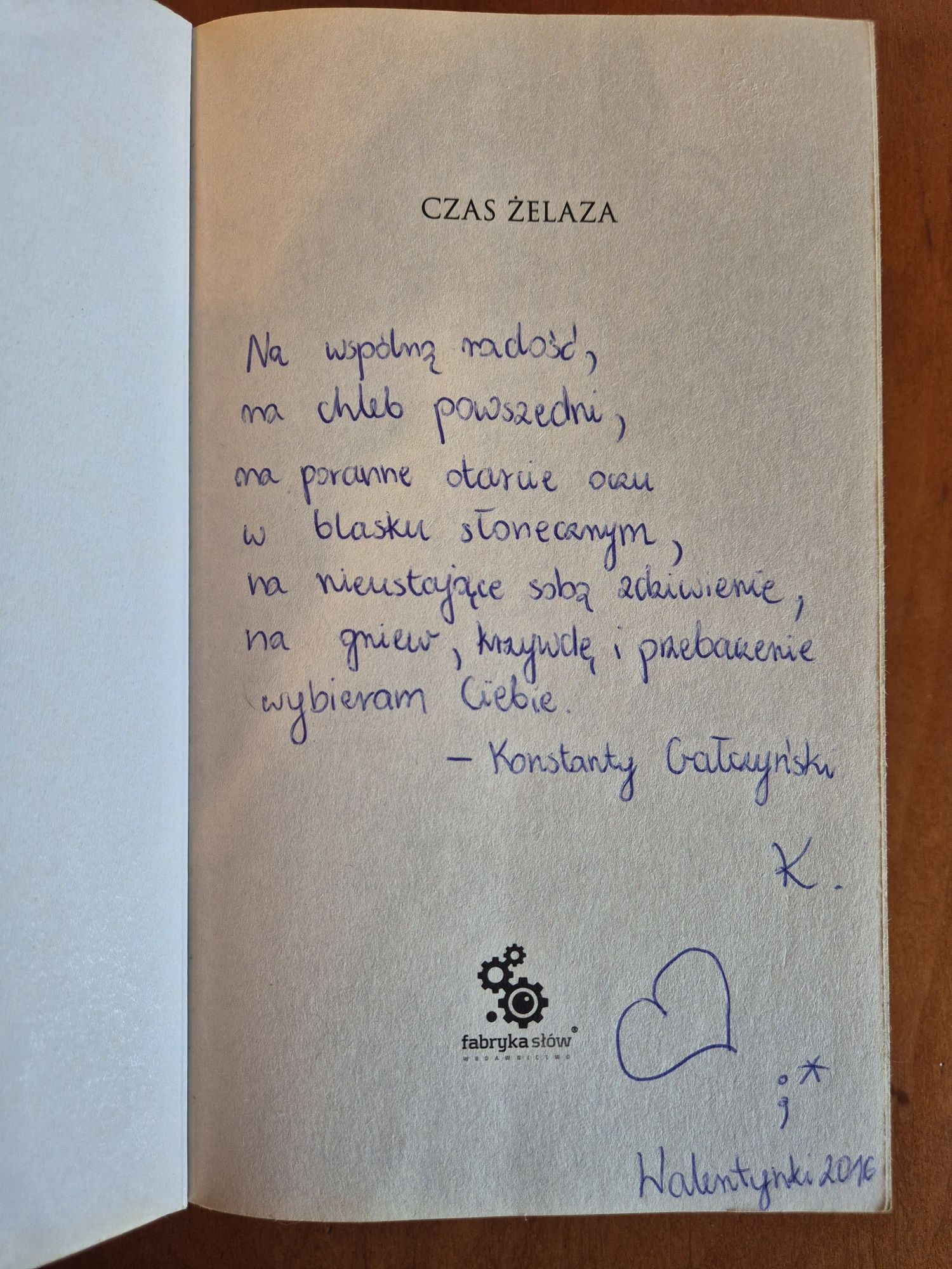 "Czas żelaza" Angus Watson