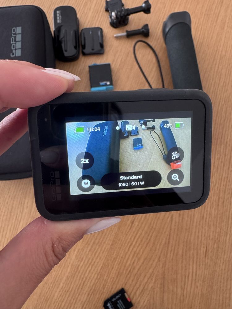 GoPro Hero 9 com acessórios