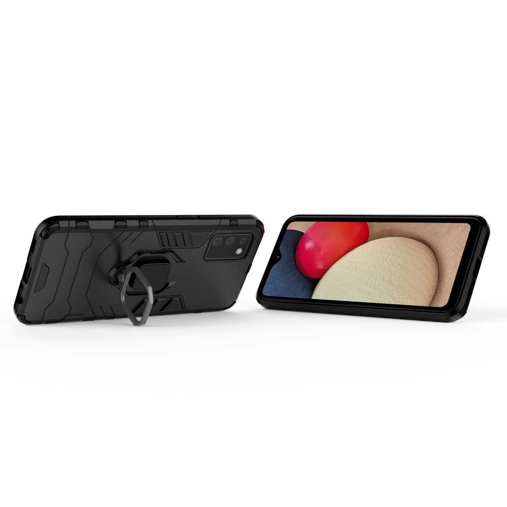 Etui Pancerne do Samsung Galaxy A03s + Szkło Hartowane