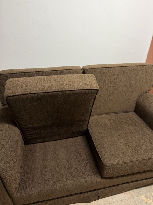 Sofá Vintage de 2 Lugares Castanho (Novo) - Com fatura, Custou 850€
