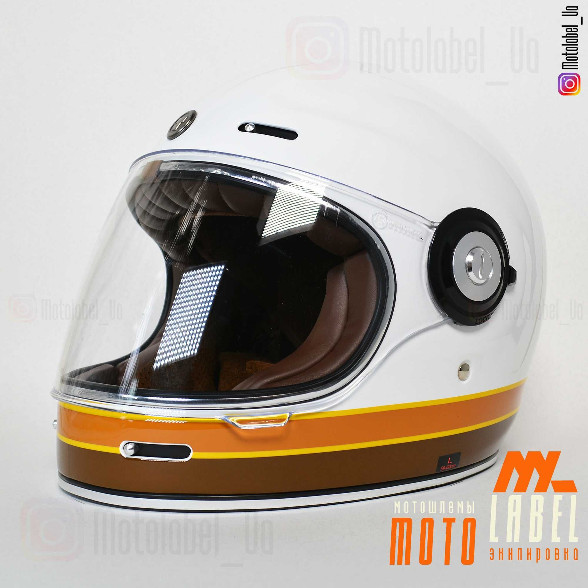 Мотошлем интеграл TORC T-1 Retro  Newport Ретро мото шлем