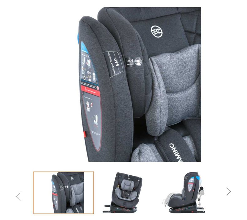 Розпродаж! Автокрісло El Camino EVEREST 0–12 років з ISOFIX Автокресло