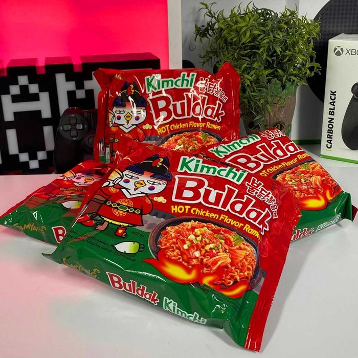 локшина Samyang Buldak Гостра Соус Бульдак Карбонара ОПТ x10 НОВИНКИ