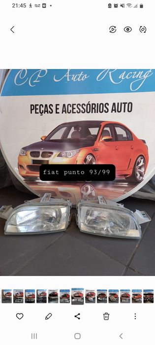 óticas fiat punto.