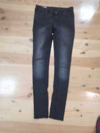 CRIMINAL DAMADE spodnie jeans z lycrą RURKI