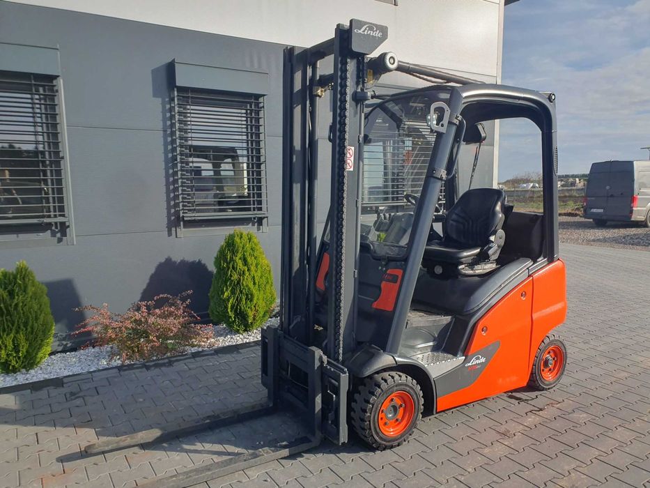 Wózek widłowy Linde H16T 2013r Półkabina LPG Przesuw H18 H20 H14