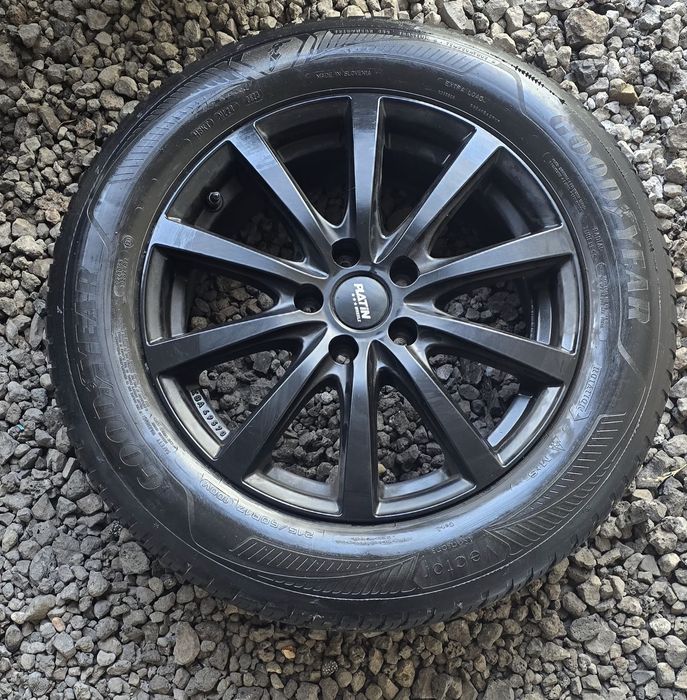 4x Koła 215 60 R17 Felgi 5x112 ET 45 Audi Vw Seat Skoda