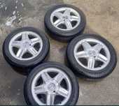 Felgi Opel 185/55/15 4x100 opony letnie Dunlop Corsa Astra Modus Agila