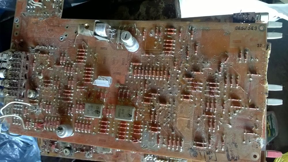 Остаток комплектующих осциллографа  СССР