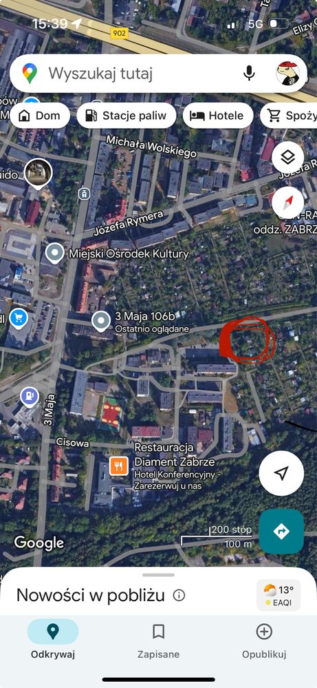 Ogródek działkowy ROD Róża