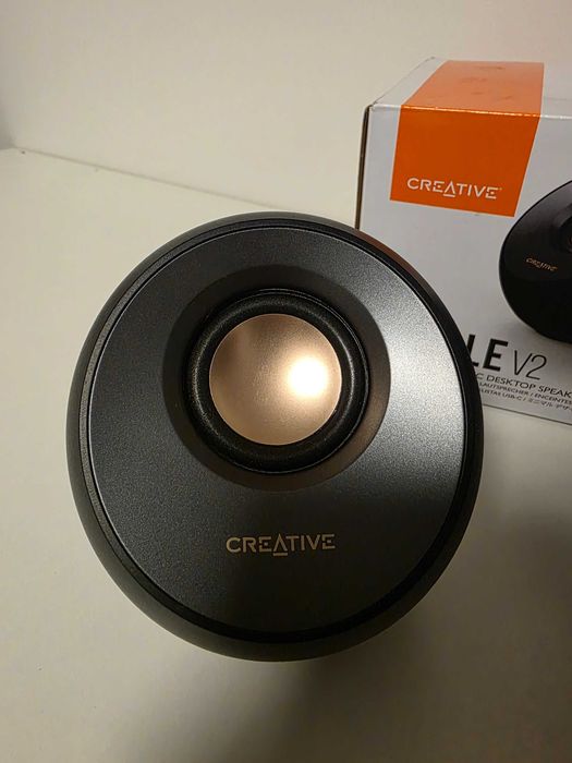 Colunas 2.0 Creative Pebble V2 com Fatura/Garantia