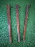 Nogi od stołu drewniane 3 szt 73 cm