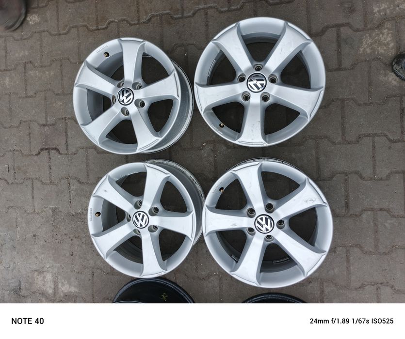 Felgi aluminiowe oryginał VW 5x112 6,5x16 et38