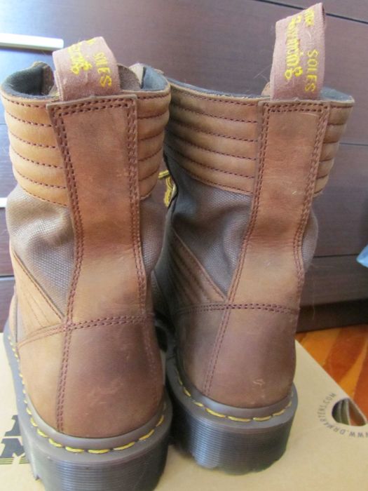 Кожаные женские ботинки берцы ТМ Dr. Martens. Оригинал.