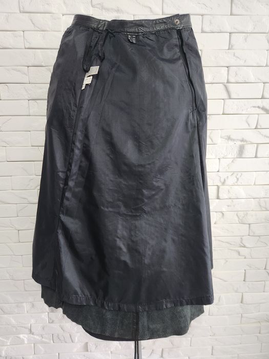Спідниця з натуральної шкіри