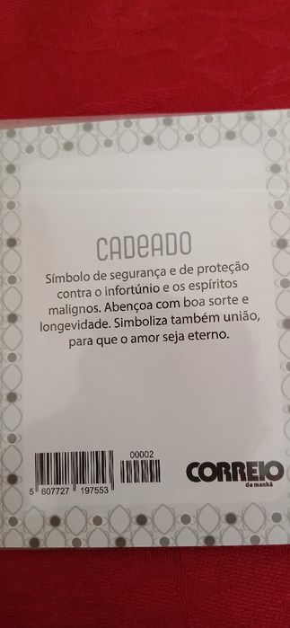 Cadeado do Correio Manhã, novo