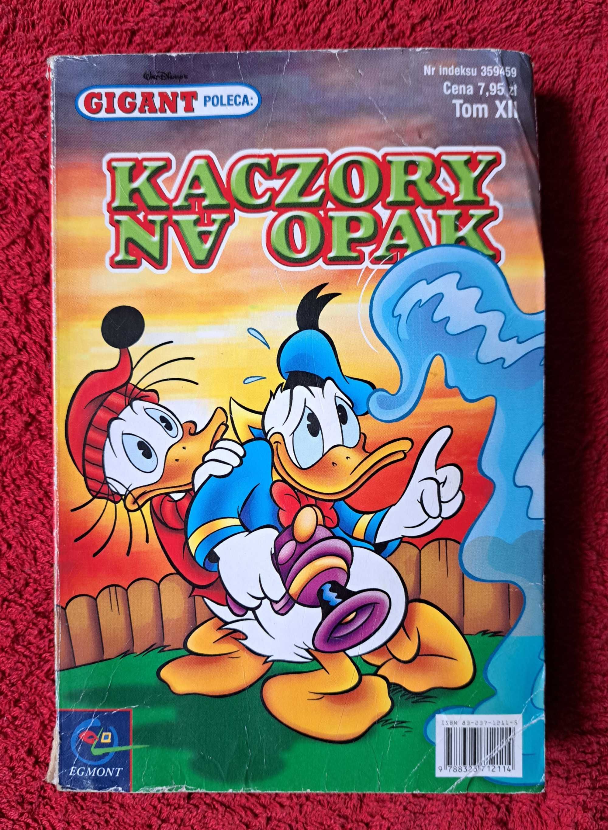 Książka Kaczory na opak komiks gigant