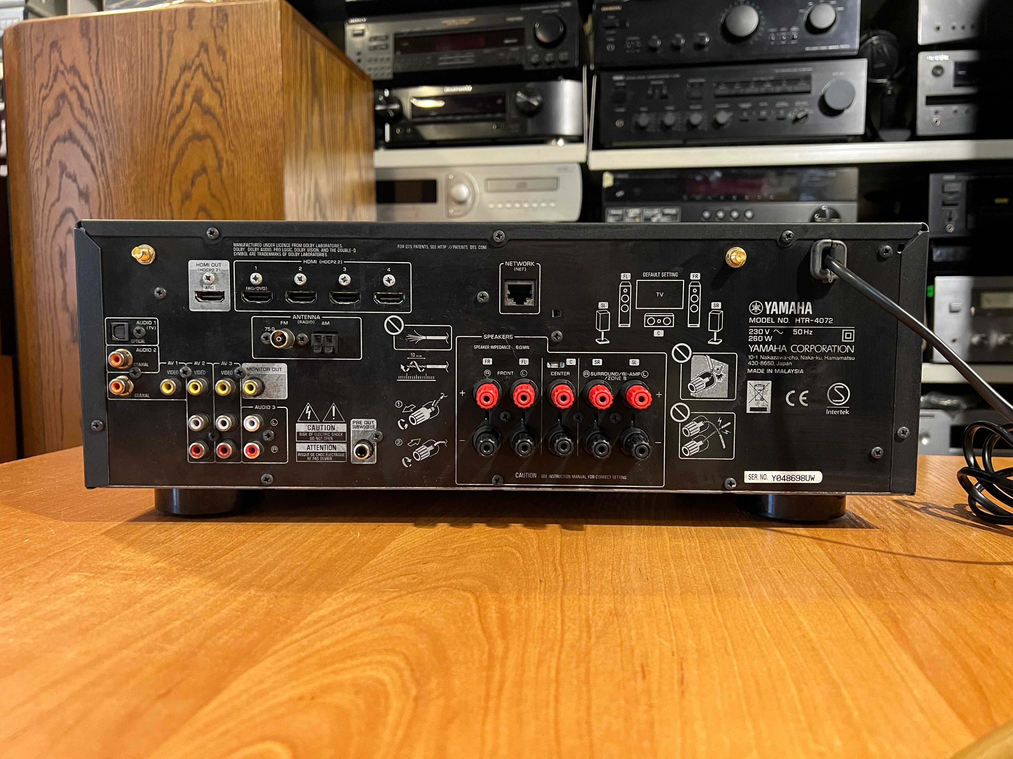 Amplituner Yamaha HTR-4072 Audio Room