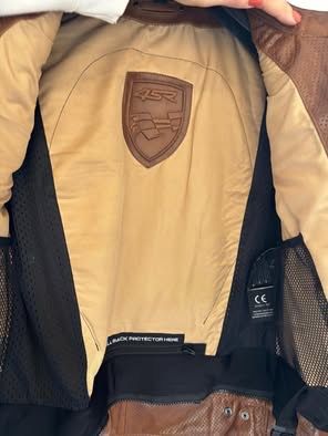 Casaco de cabedal 4SR para moto – Estilo racing