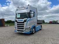 Scania S580/V8/2019/ FULL AIR-Przód+Tył poduszki/ FULL OPCJA  Ksiązka serwisowa/ LED/2 zbiorniki