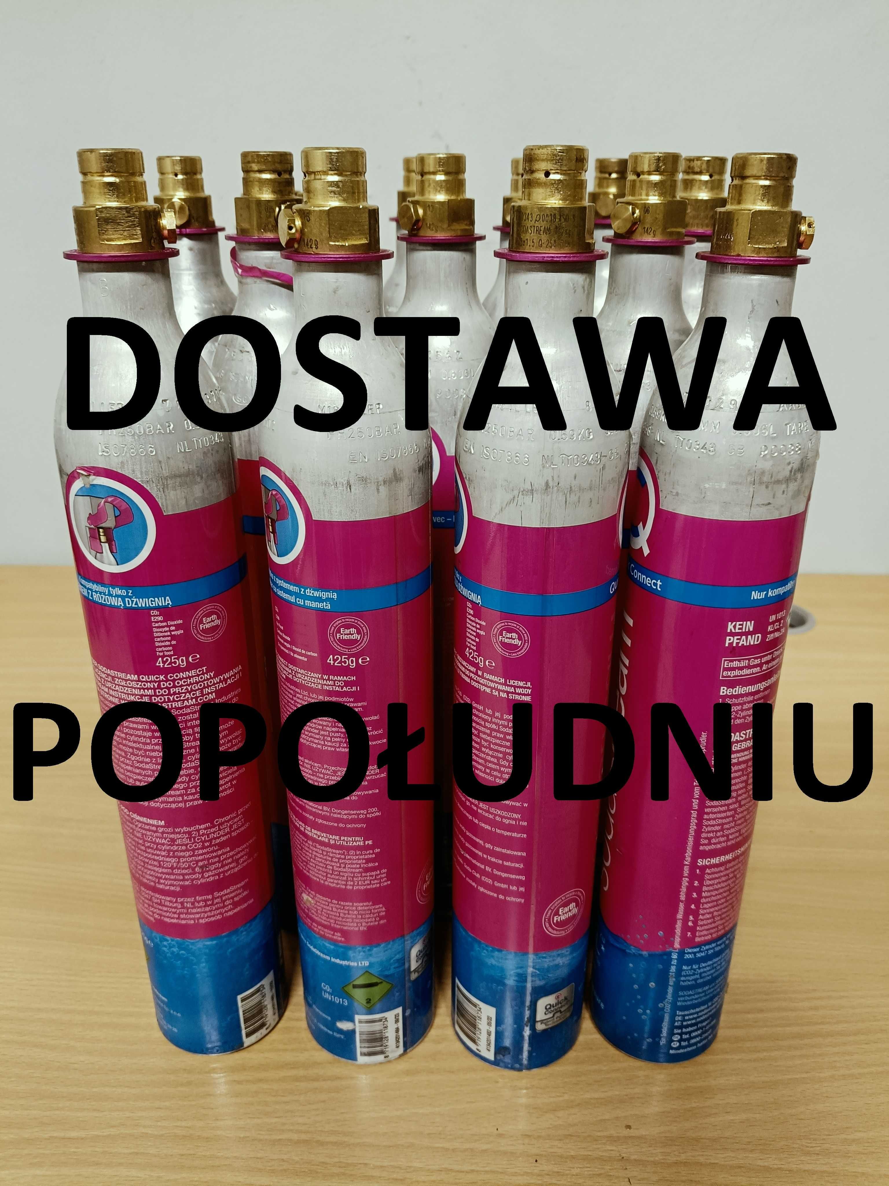 nabój cylinder butla typu soda stream dostawa