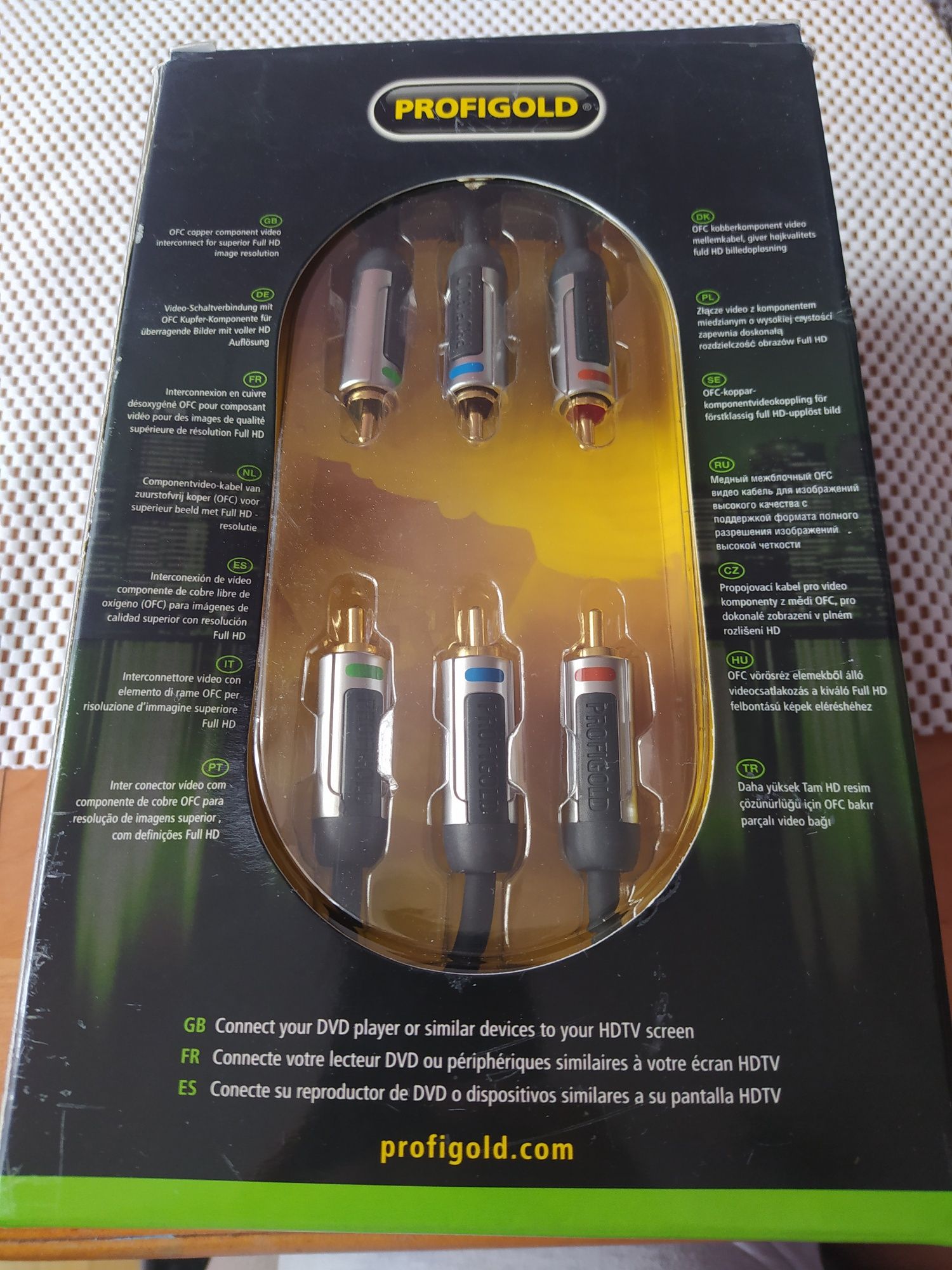 Kabel Component video Bandrige (Profigold) PROV3302 2 m